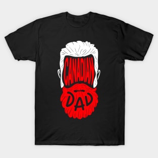 Canadian Dad - Proud Canada Papa Gift T-Shirt